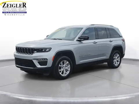 Silver 2023 Jeep Grand Cherokee Limited for sale in Grandville, MI