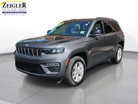 Gray 2023 Jeep Grand Cherokee Limited for sale in Grandville, MI