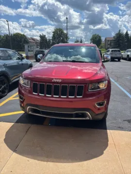 Red 2015 Jeep Grand Cherokee Limited for sale in Grandville, MI
