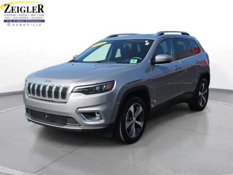 Silver 2021 Jeep Cherokee Limited for sale in Grandville, MI