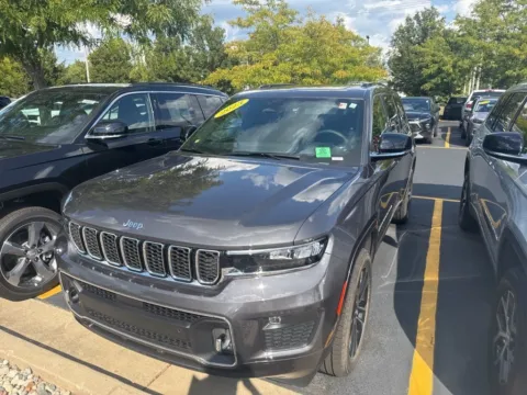 Gray 2023 Jeep Grand Cherokee L Overland for sale in Grandville, MI