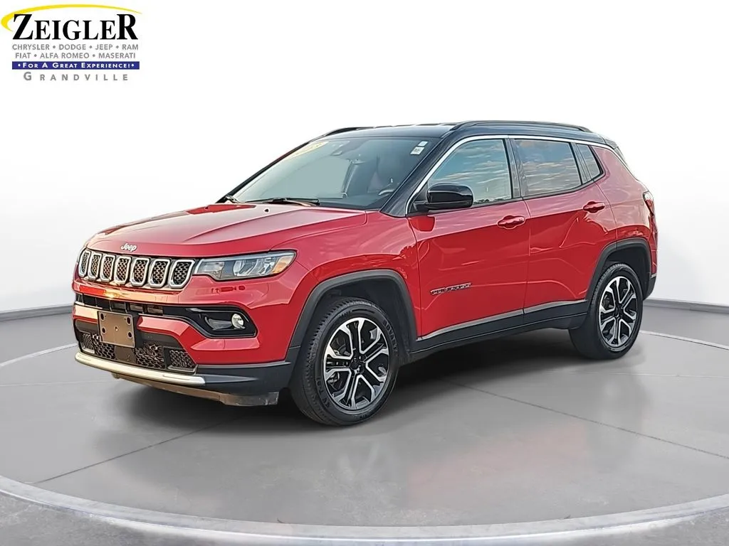 Red 2023 Jeep Compass Limited for sale in Grandville, MI