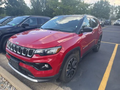 Red 2023 Jeep Compass Limited for sale in Grandville, MI