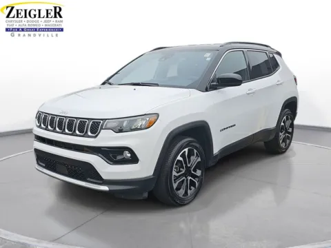 White 2023 Jeep Compass Limited for sale in Grandville, MI