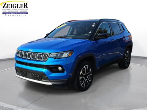 Blue 2023 Jeep Compass Limited for sale in Grandville, MI