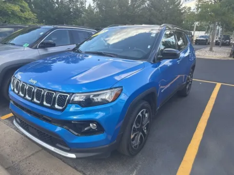 Blue 2023 Jeep Compass Limited for sale in Grandville, MI
