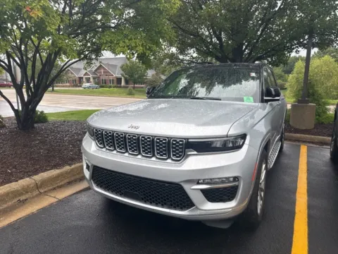 Silver 2023 Jeep Grand Cherokee Summit for sale in Grandville, MI