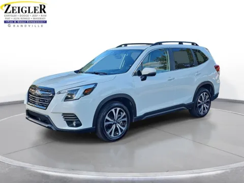 White 2024 Subaru Forester Limited for sale in Grandville, MI