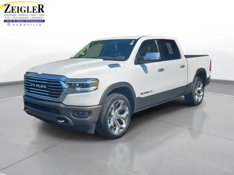 White 2020 Ram 1500 Laramie Longhorn for sale in Grandville, MI