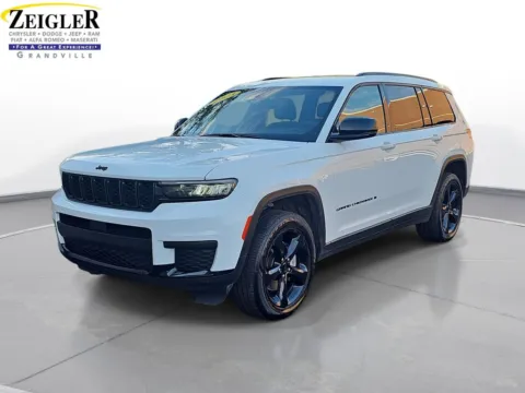 White 2023 Jeep Grand Cherokee L Altitude for sale in Grandville, MI