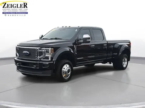 Black 2020 Ford F-450SD Platinum for sale in Grandville, MI