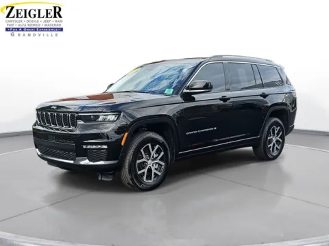 Black 2023 Jeep Grand Cherokee L Limited for sale in Grandville, MI