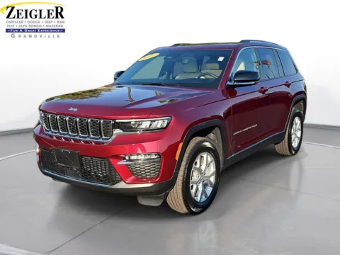 Red 2023 Jeep Grand Cherokee Limited for sale in Grandville, MI