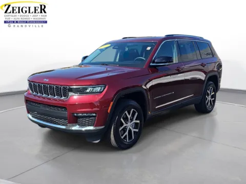 Red 2023 Jeep Grand Cherokee L Limited for sale in Grandville, MI