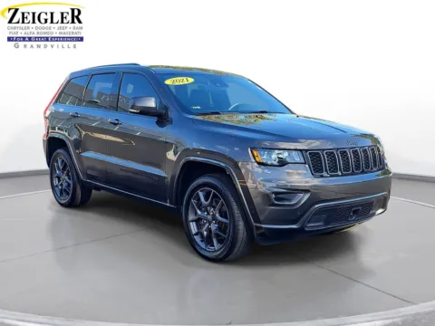 Another view of 2021 Jeep Grand Cherokee 80th Anniversary Edition for sale in Grandville, MI at Zeigler Chrysler Dodge Jeep Ram of Grandville