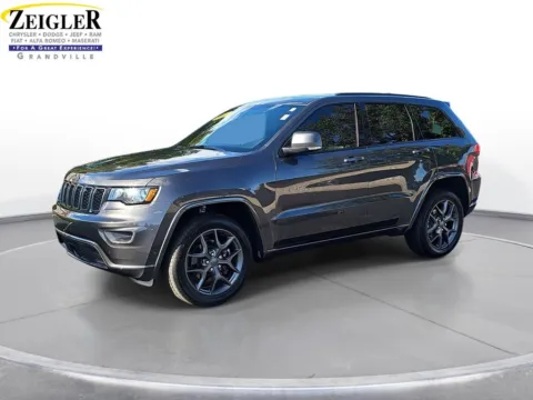 Gray 2021 Jeep Grand Cherokee 80th Anniversary Edition for sale in Grandville, MI