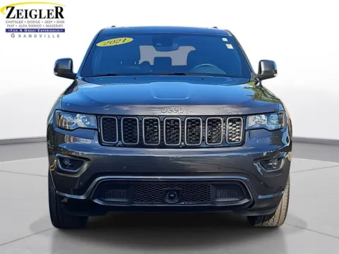 Photos of 2021 Jeep Grand Cherokee 80th Anniversary Edition for sale in Grandville, MI at Zeigler Chrysler Dodge Jeep Ram of Grandville