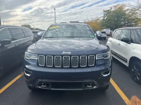 Blue 2021 Jeep Grand Cherokee Overland for sale in Grandville, MI