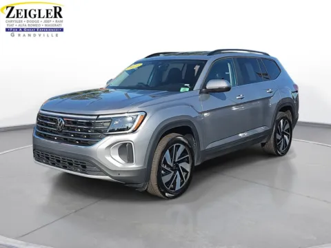 Silver 2025 Volkswagen Atlas 2.0T SE w/Technology for sale in Grandville, MI