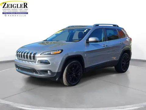 Silver 2015 Jeep Cherokee Limited for sale in Grandville, MI