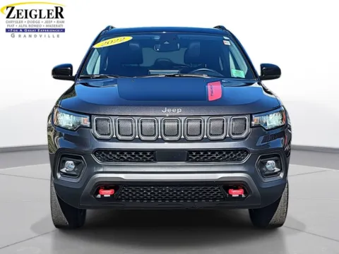 Photos of 2022 Jeep Compass Trailhawk for sale in Grandville, MI at Zeigler Chrysler Dodge Jeep Ram of Grandville