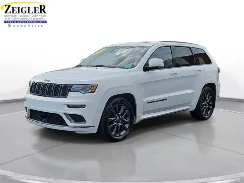 White 2018 Jeep Grand Cherokee High Altitude for sale in Grandville, MI