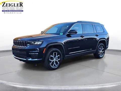 Blue 2023 Jeep Grand Cherokee L Limited for sale in Grandville, MI