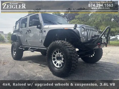 Silver 2018 Jeep Wrangler JK Unlimited Sport for sale in Grandville, MI