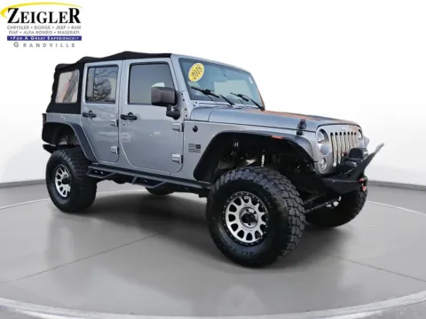 Another view of 2018 Jeep Wrangler JK Unlimited Sport for sale in Grandville, MI at Zeigler Chrysler Dodge Jeep Ram of Grandville