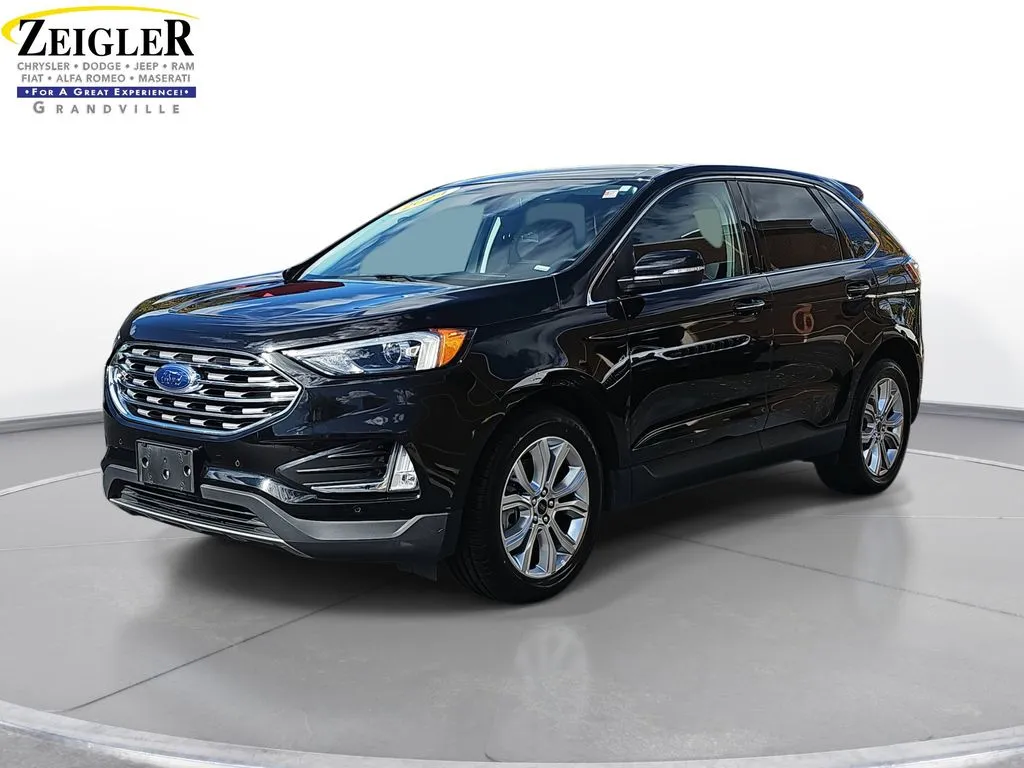 Black 2024 Ford Edge Titanium for sale in Grandville, MI