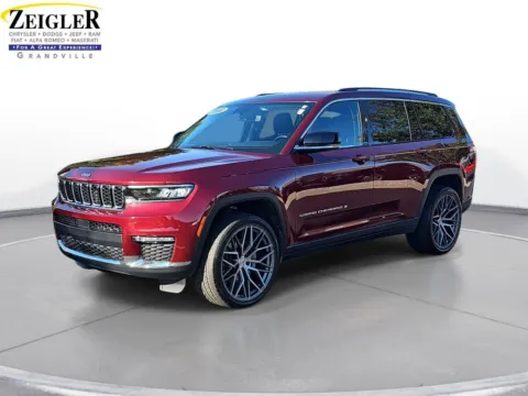 Red 2021 Jeep Grand Cherokee L Limited for sale in Grandville, MI