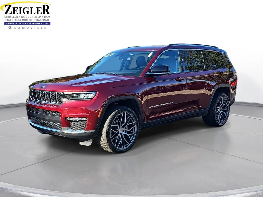 Red 2021 Jeep Grand Cherokee L Limited for sale in Grandville, MI