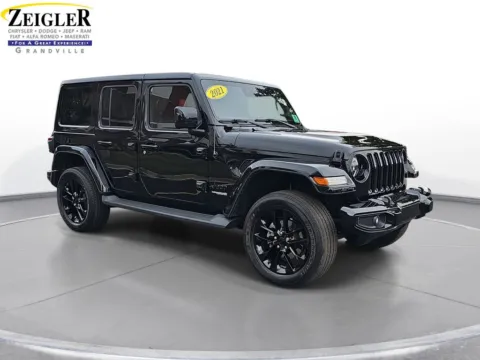 Another view of 2021 Jeep Wrangler Unlimited Sahara High Altitude for sale in Grandville, MI at Zeigler Chrysler Dodge Jeep Ram of Grandville