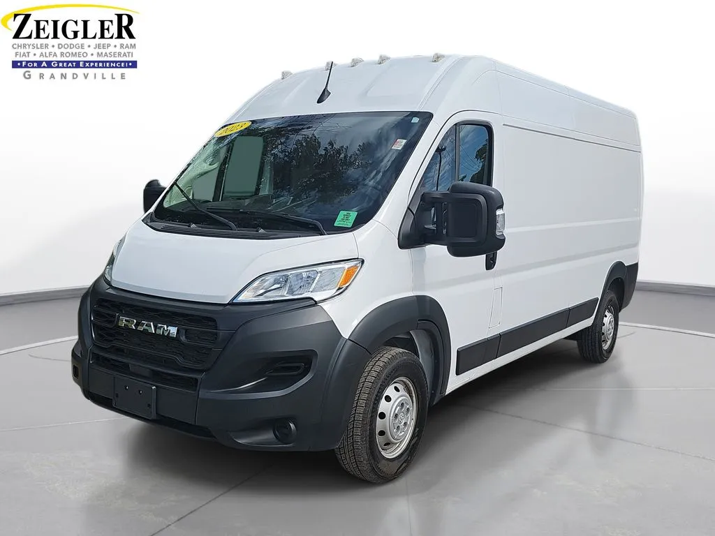 White 2023 Ram ProMaster 2500 High Roof for sale in Grandville, MI