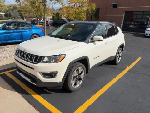 White 2020 Jeep Compass Limited for sale in Grandville, MI