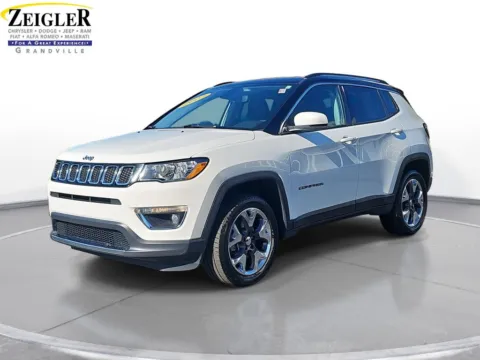 White 2020 Jeep Compass Limited for sale in Grandville, MI