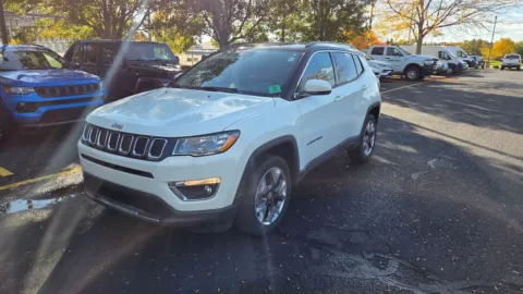 White 2021 Jeep Compass Limited for sale in Grandville, MI