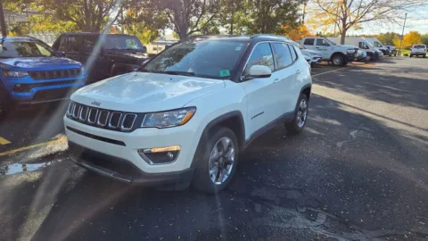 White 2021 Jeep Compass Limited for sale in Grandville, MI