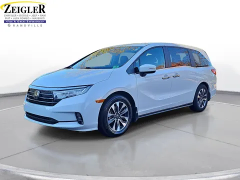 White 2024 Honda Odyssey EX-L for sale in Grandville, MI
