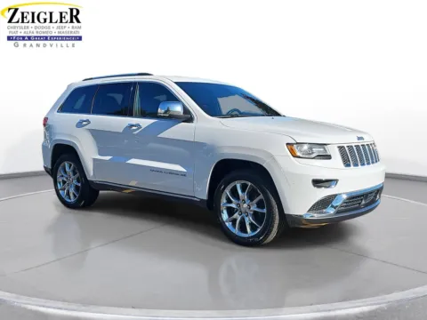 Another view of 2015 Jeep Grand Cherokee Summit for sale in Grandville, MI at Zeigler Chrysler Dodge Jeep Ram of Grandville