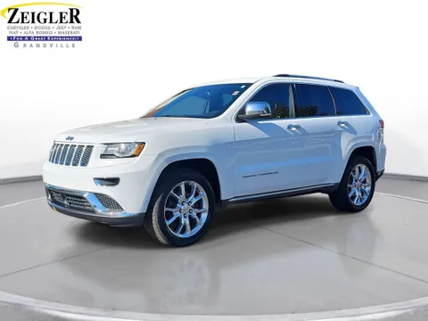White 2015 Jeep Grand Cherokee Summit for sale in Grandville, MI