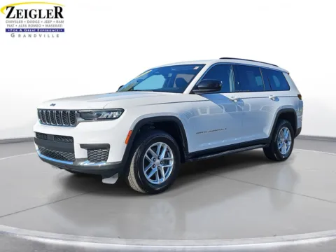 White 2022 Jeep Grand Cherokee L Laredo for sale in Grandville, MI