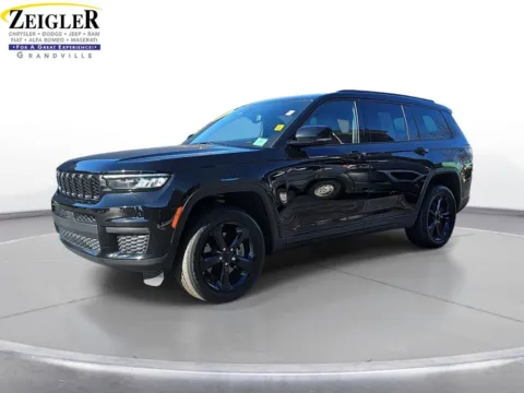 Black 2022 Jeep Grand Cherokee L Altitude for sale in Grandville, MI