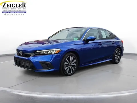 Blue 2023 Honda Civic EX for sale in Grandville, MI