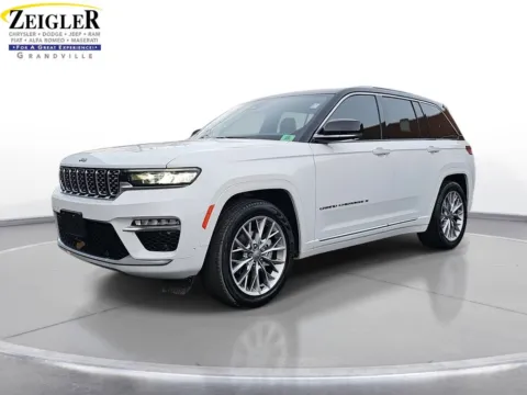 White 2022 Jeep Grand Cherokee Summit for sale in Grandville, MI