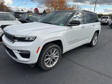 White 2022 Jeep Grand Cherokee Summit for sale in Grandville, MI