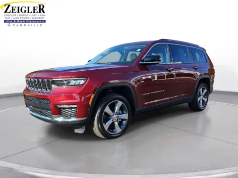 Red 2021 Jeep Grand Cherokee L Limited for sale in Grandville, MI
