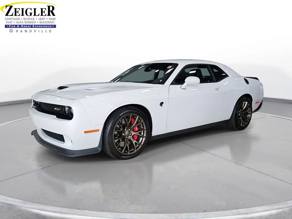 White 2015 Dodge Challenger SRT Hellcat for sale in Grandville, MI