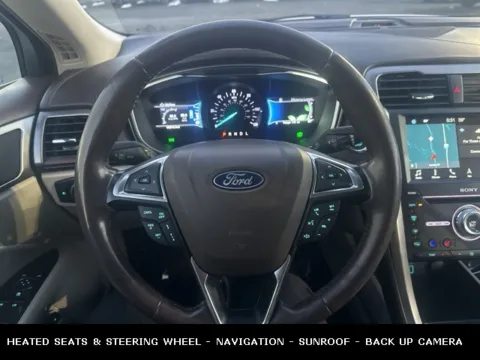 Another view of 2018 Ford Fusion Hybrid Platinum for sale in Lowell, MI at Zeigler Ford of Lowell