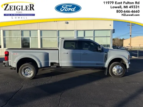 Gray 2025 Ford F-450SD Lariat for sale in Lowell, MI